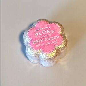 Trader Joe’s Peony Scented Bath Fizzer Sealed Flower Shape Spa .5 oz | 142g